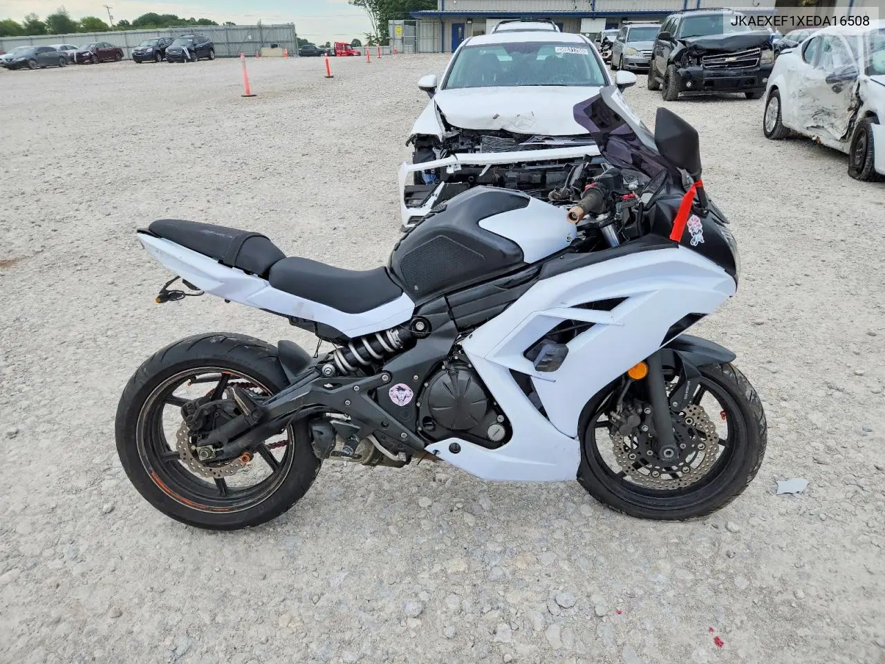 2014 Kawasaki Ex650 F VIN: JKAEXEF1XEDA16508 Lot: 58600866