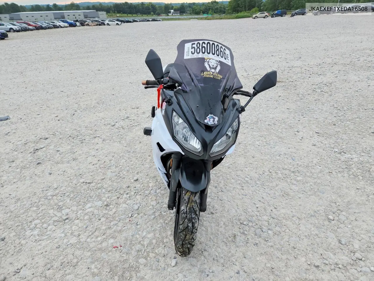 2014 Kawasaki Ex650 F VIN: JKAEXEF1XEDA16508 Lot: 58600866