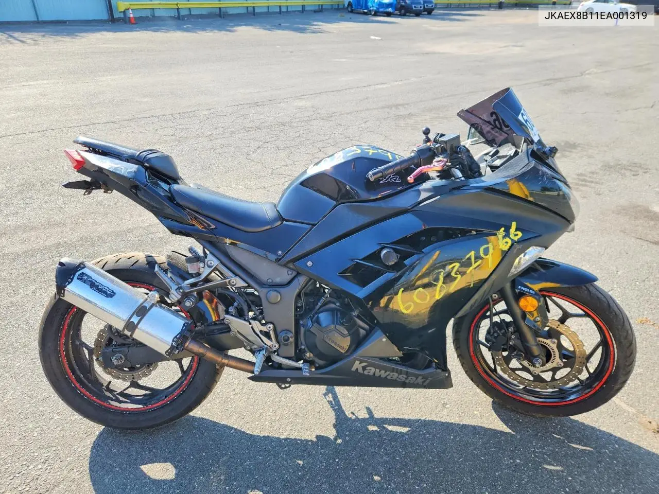 2014 Kawasaki Ex300 B VIN: JKAEX8B11EA001319 Lot: 60837966