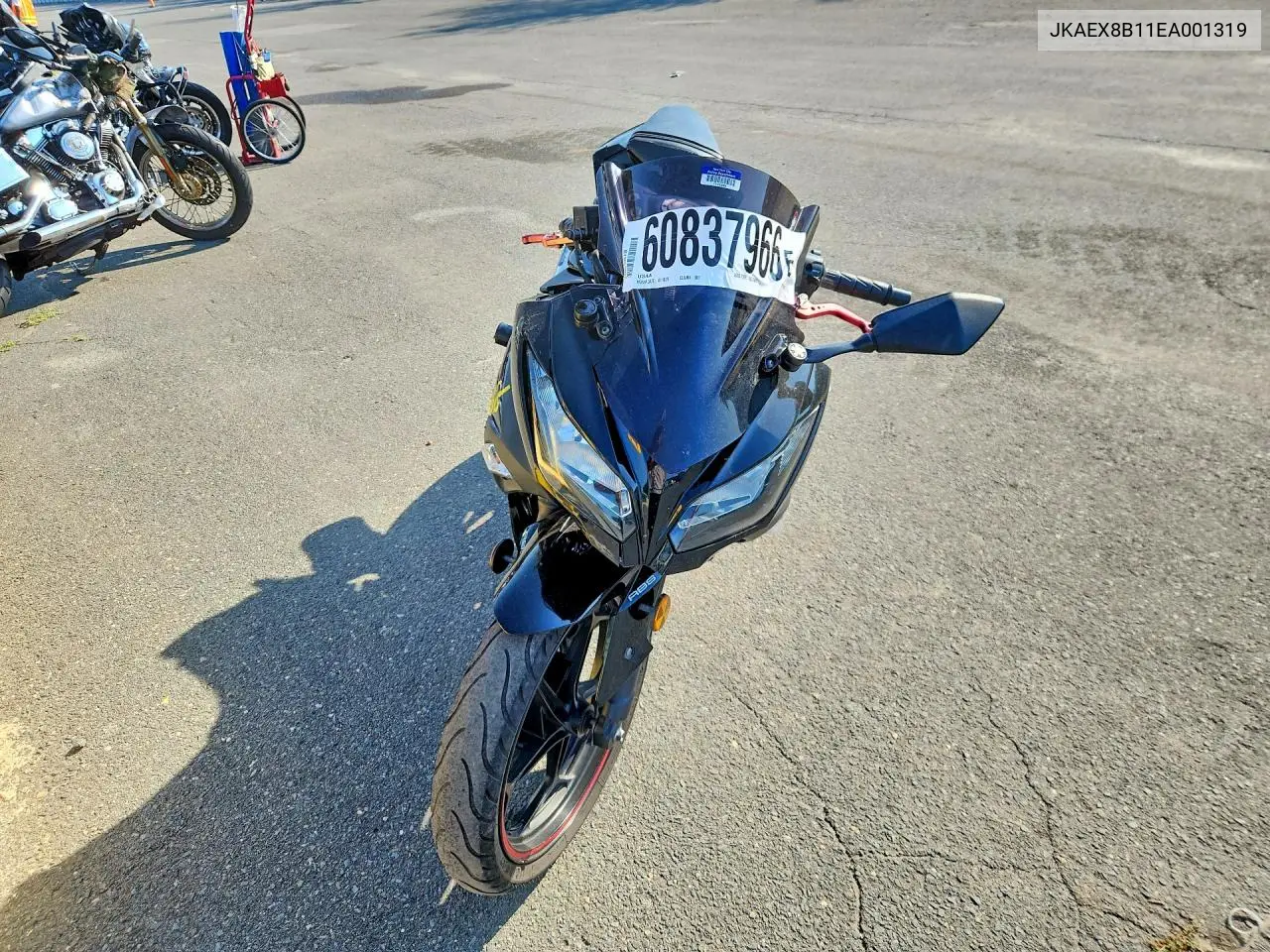 2014 Kawasaki Ex300 B VIN: JKAEX8B11EA001319 Lot: 60837966