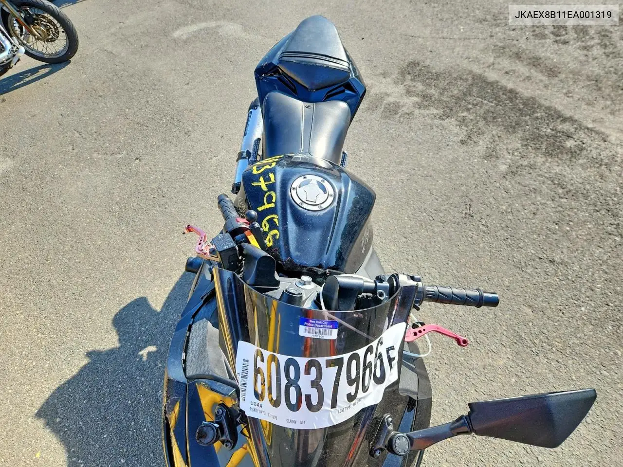 2014 Kawasaki Ex300 B VIN: JKAEX8B11EA001319 Lot: 60837966