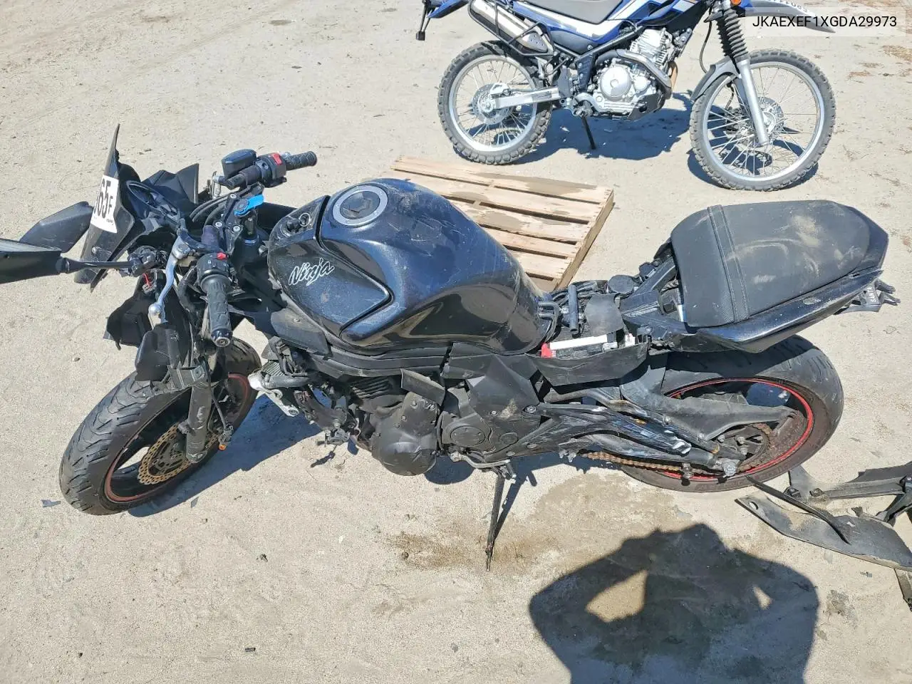 2016 Kawasaki Ex650 F VIN: JKAEXEF1XGDA29973 Lot: 85623965