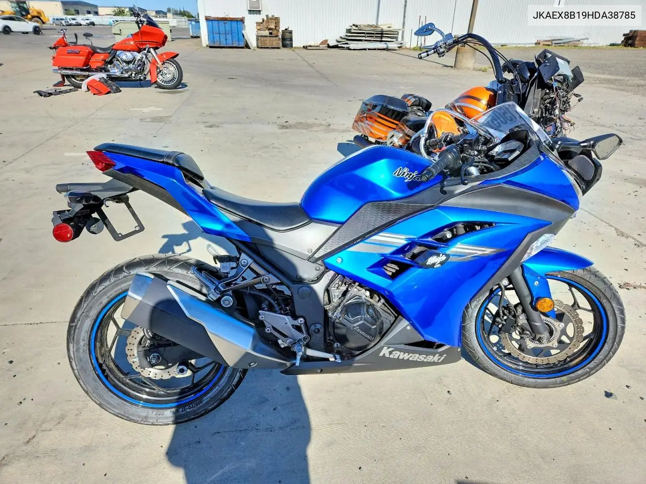 2017 Kawasaki Ex300 B VIN: JKAEX8B19HDA38785 Lot: 54621506