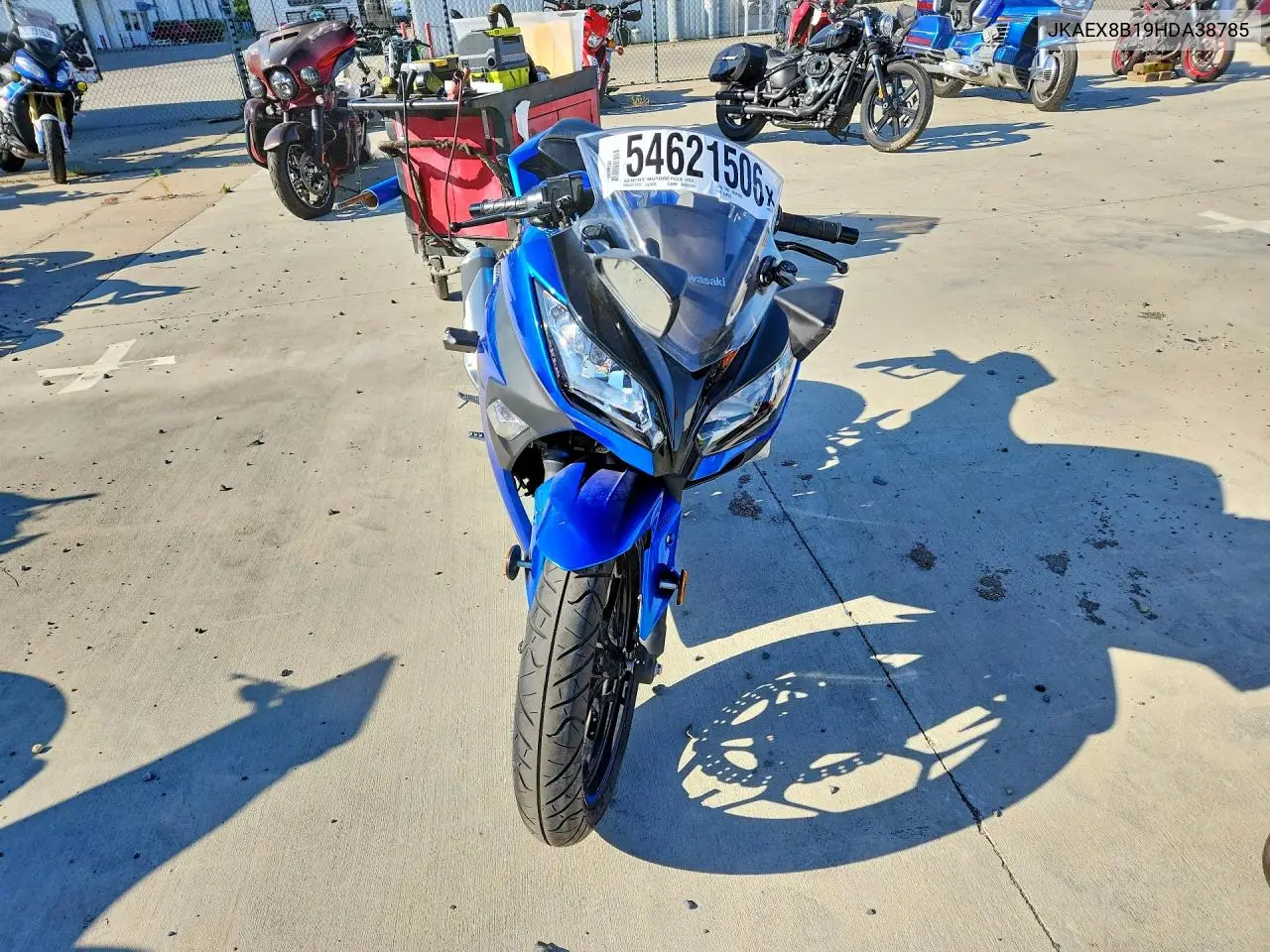 2017 Kawasaki Ex300 B VIN: JKAEX8B19HDA38785 Lot: 54621506