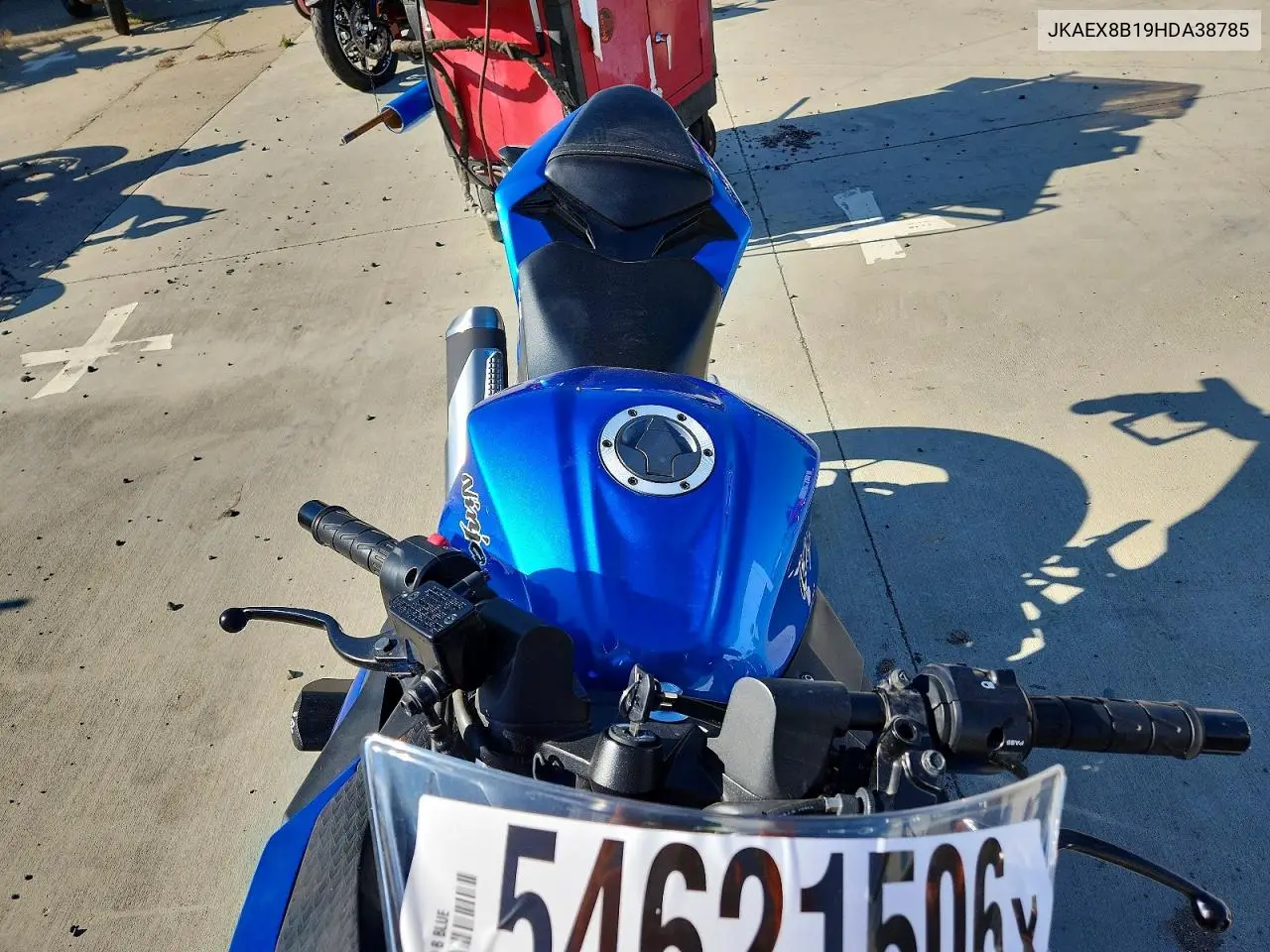 2017 Kawasaki Ex300 B VIN: JKAEX8B19HDA38785 Lot: 54621506