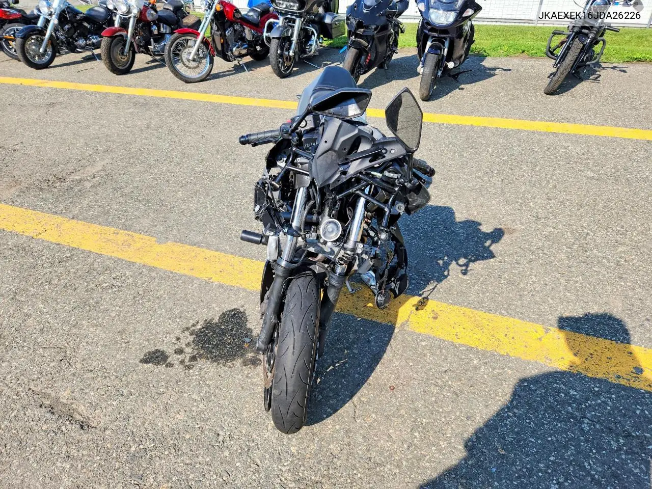 2018 Kawasaki Ex650 F VIN: JKAEXEK16JDA26226 Lot: 59175726