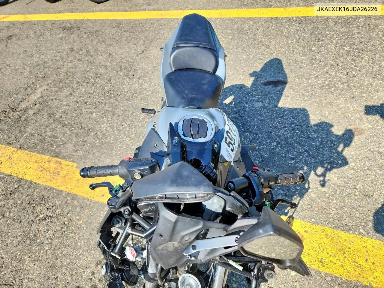 2018 Kawasaki Ex650 F VIN: JKAEXEK16JDA26226 Lot: 59175726