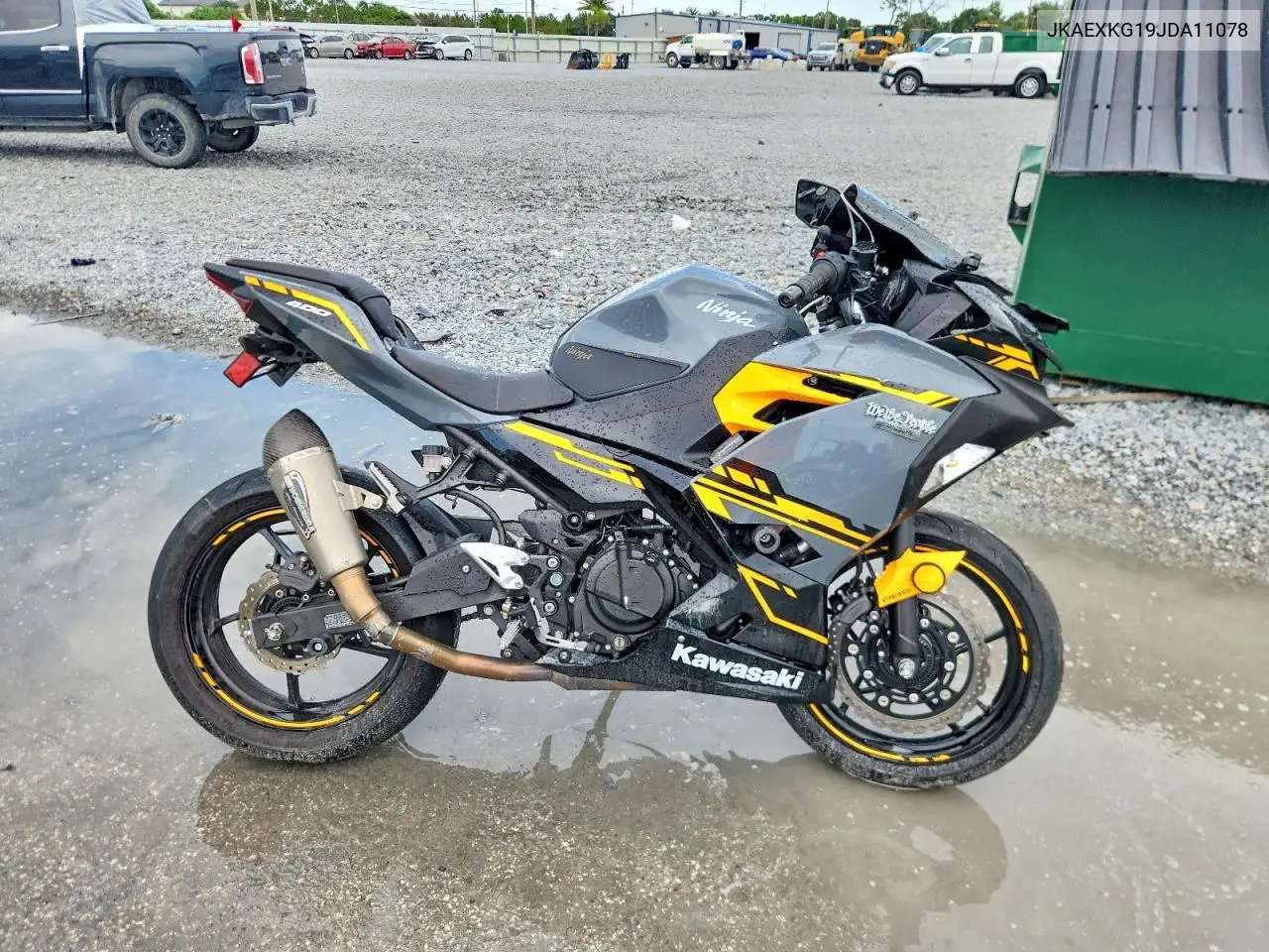 2018 Kawasaki Ex400 VIN: JKAEXKG19JDA11078 Lot: 61544546