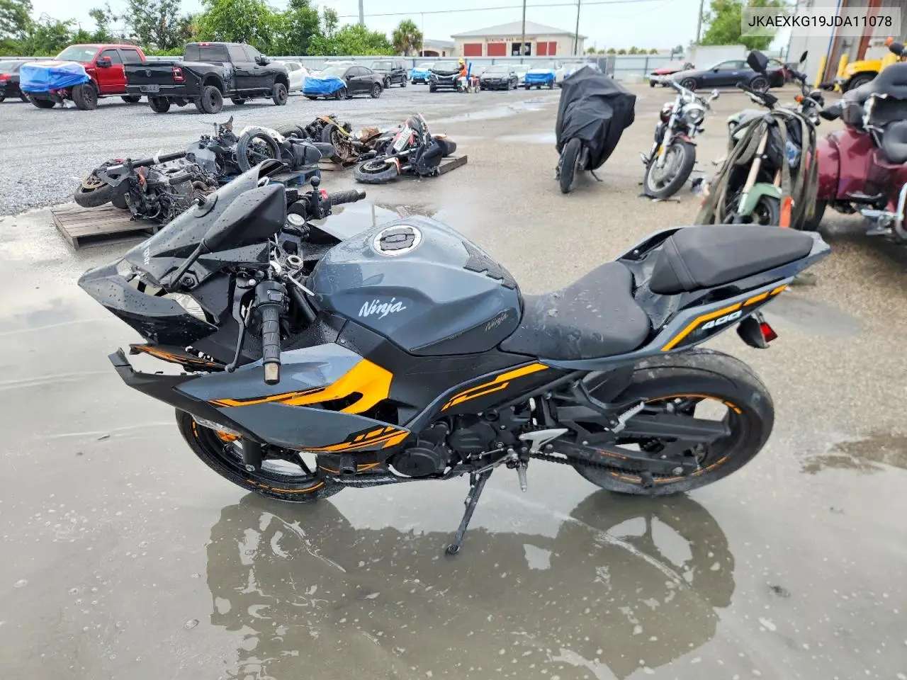 2018 Kawasaki Ex400 VIN: JKAEXKG19JDA11078 Lot: 61544546