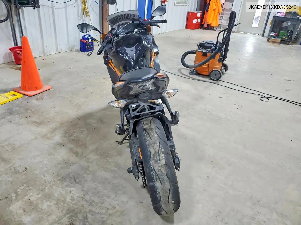 2019 Kawasaki Ex650 F VIN: JKAEXEK1XKDA35240 Lot: 51801456