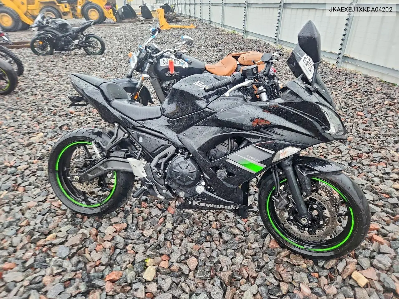2019 Kawasaki Ex650 J VIN: JKAEXEJ1XKDA04202 Lot: 56673316