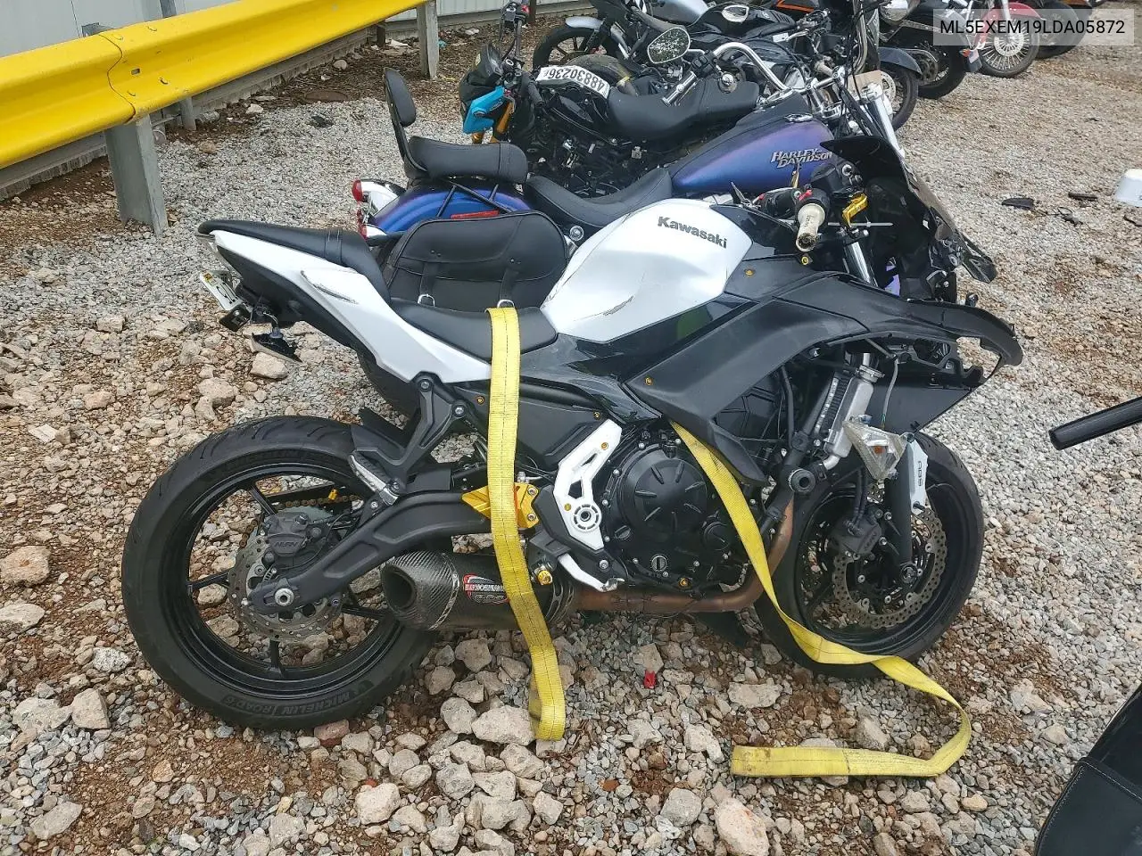 2020 Kawasaki Ex650 M VIN: ML5EXEM19LDA05872 Lot: 49680566