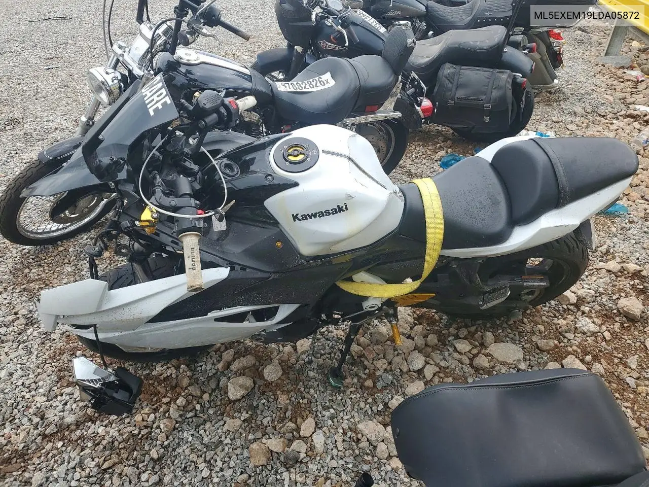 2020 Kawasaki Ex650 M VIN: ML5EXEM19LDA05872 Lot: 49680566