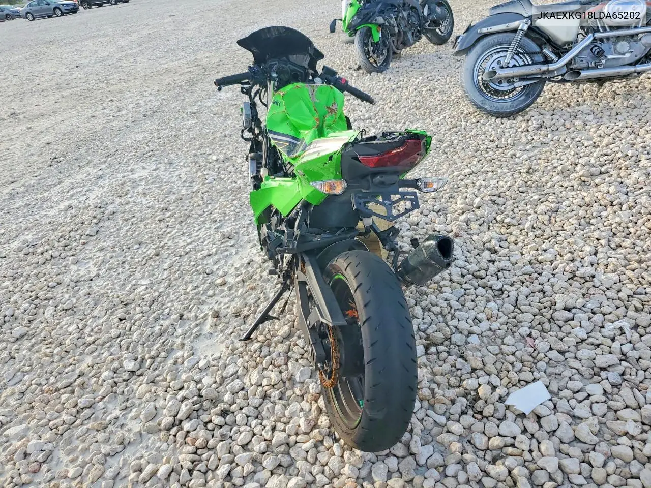 2020 Kawasaki Ex400 VIN: JKAEXKG18LDA65202 Lot: 49953186