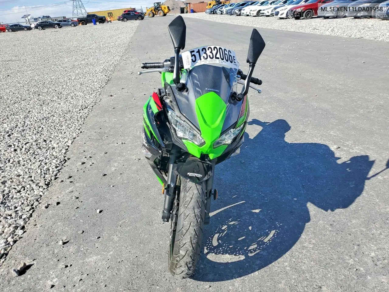 2020 Kawasaki Ex650 N VIN: ML5EXEN11LDA01958 Lot: 51332066