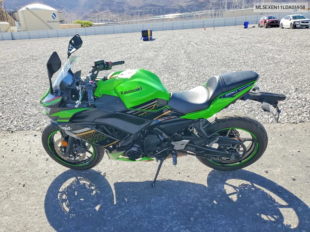 2020 Kawasaki Ex650 N VIN: ML5EXEN11LDA01958 Lot: 51332066