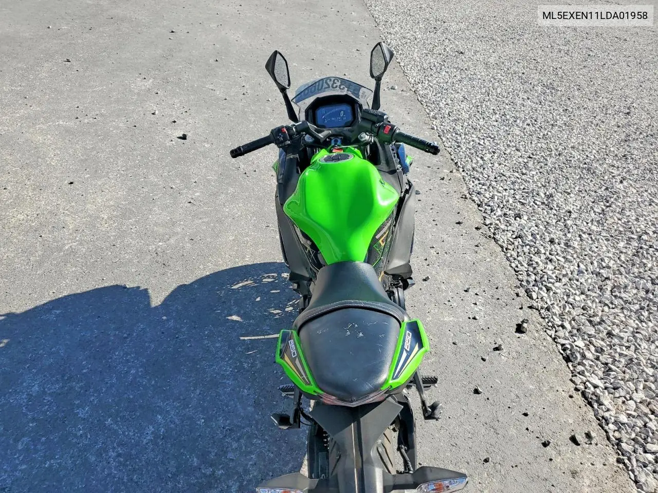 2020 Kawasaki Ex650 N VIN: ML5EXEN11LDA01958 Lot: 51332066