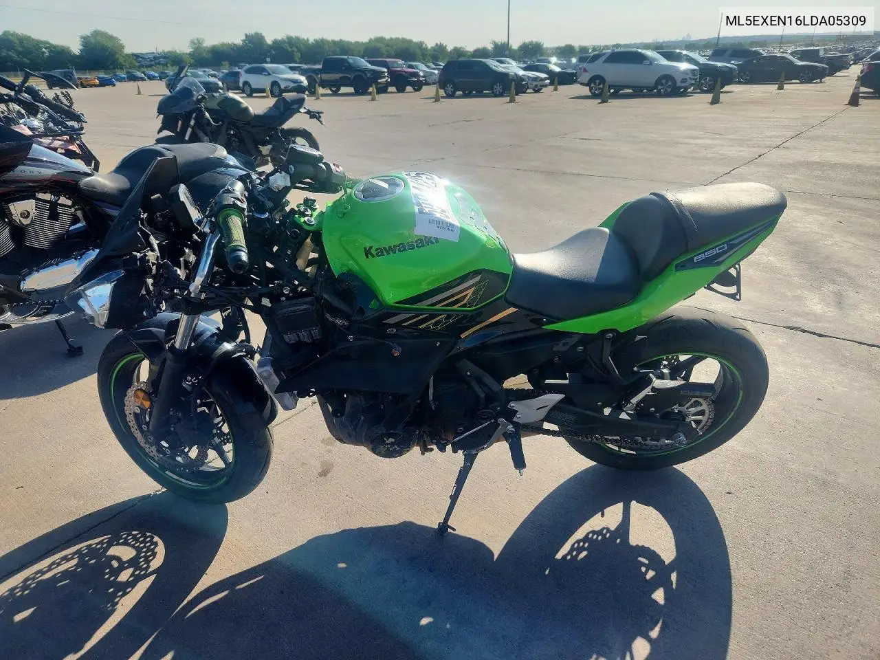 2020 Kawasaki Ex650 N VIN: ML5EXEN16LDA05309 Lot: 59841256