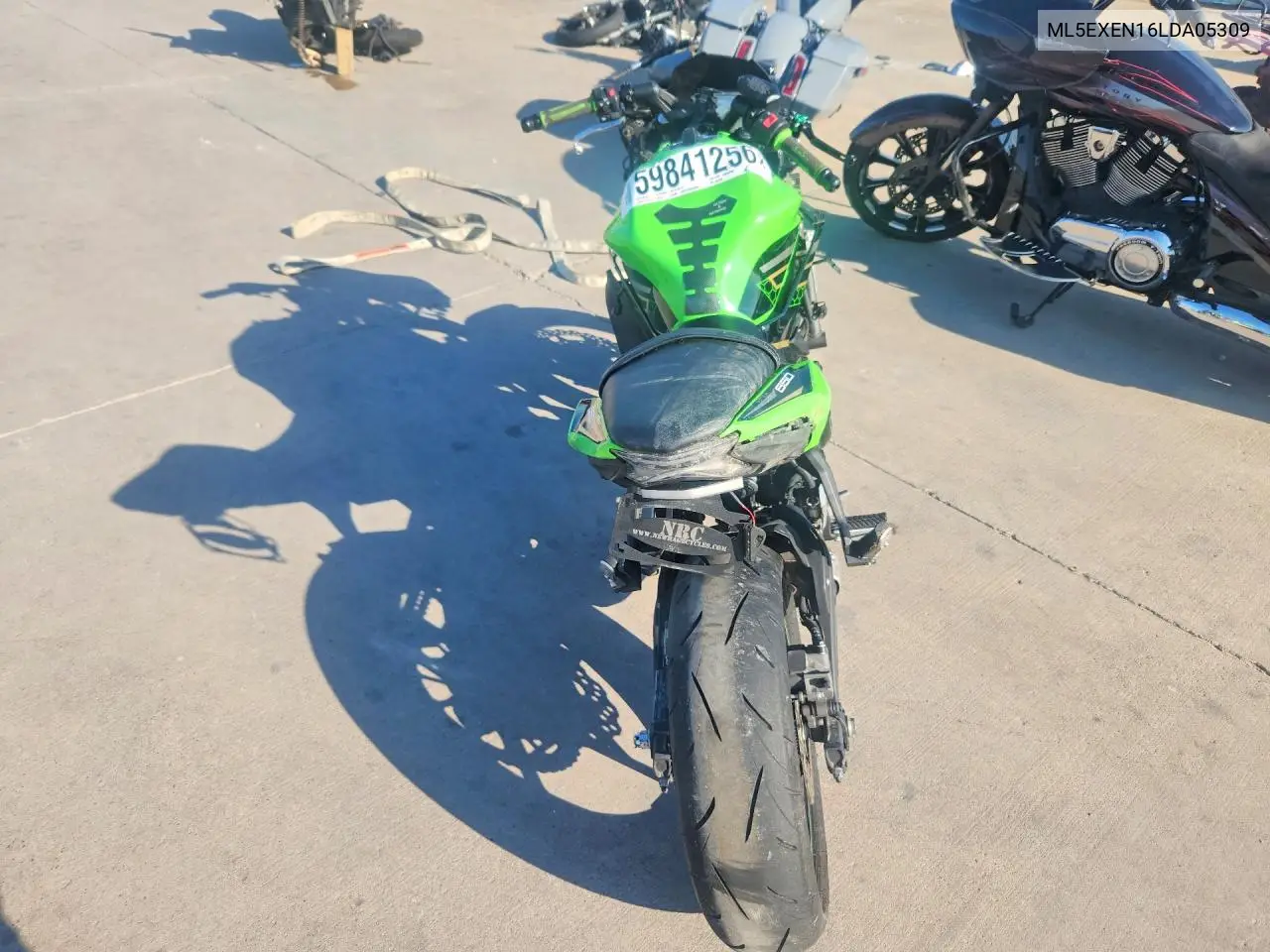 2020 Kawasaki Ex650 N VIN: ML5EXEN16LDA05309 Lot: 59841256