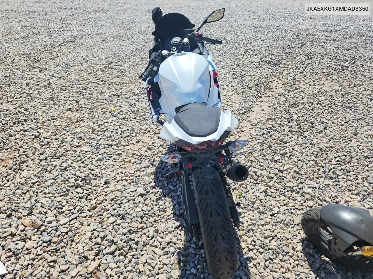2021 Kawasaki Ex400 VIN: JKAEXKG1XMDAD3350 Lot: 56453586
