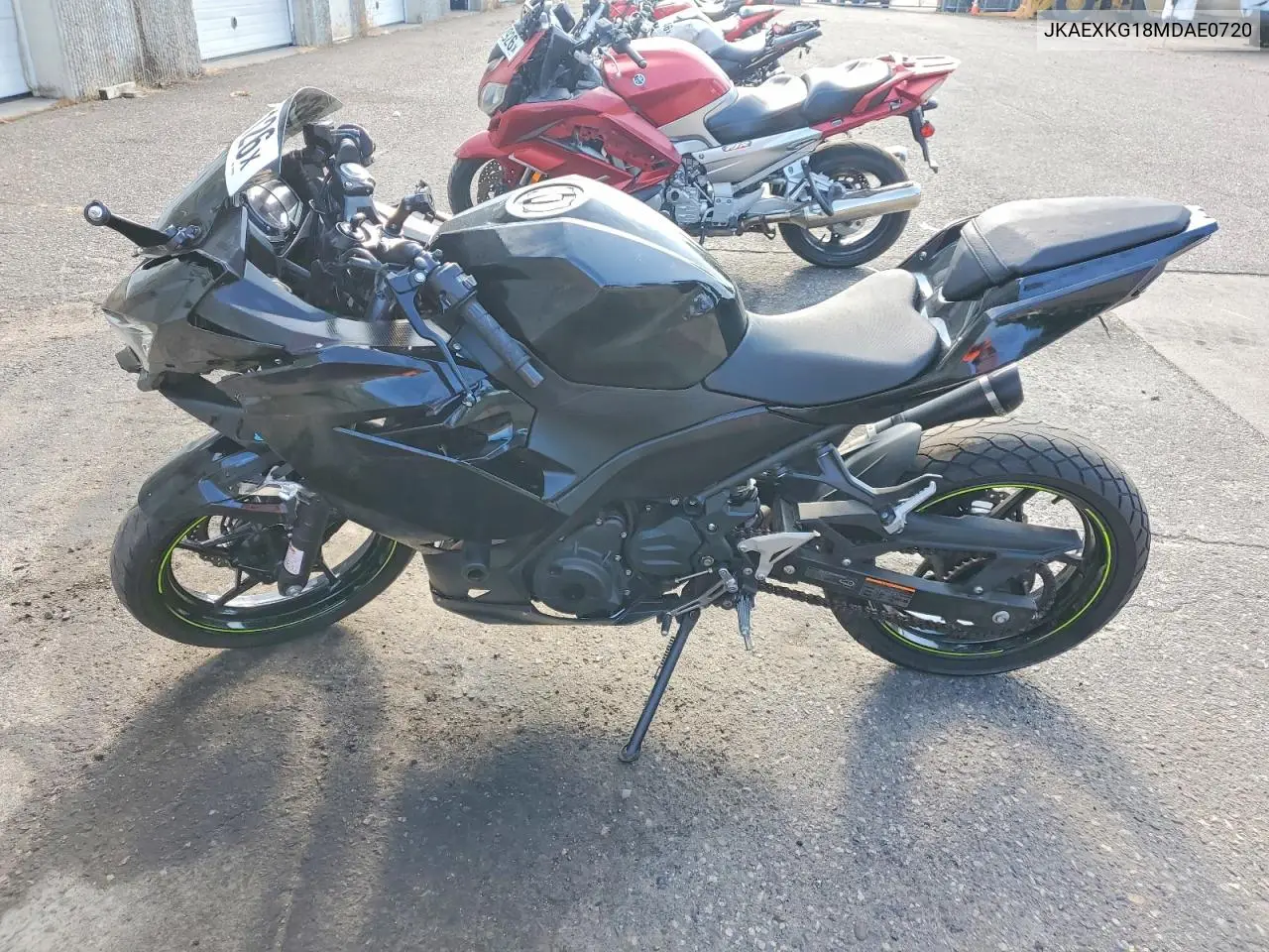 2021 Kawasaki Ex400 VIN: JKAEXKG18MDAE0720 Lot: 61984126