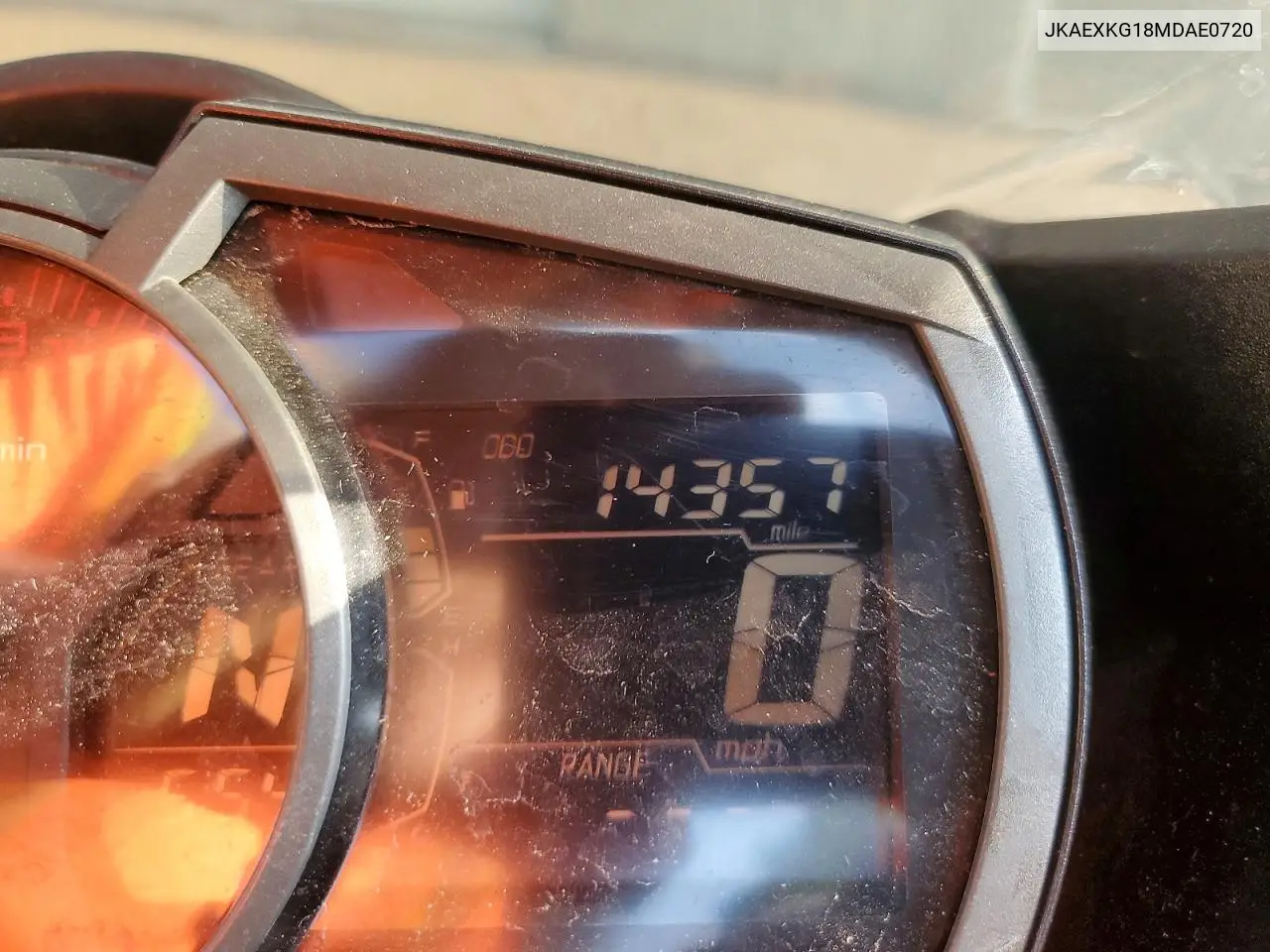 2021 Kawasaki Ex400 VIN: JKAEXKG18MDAE0720 Lot: 61984126