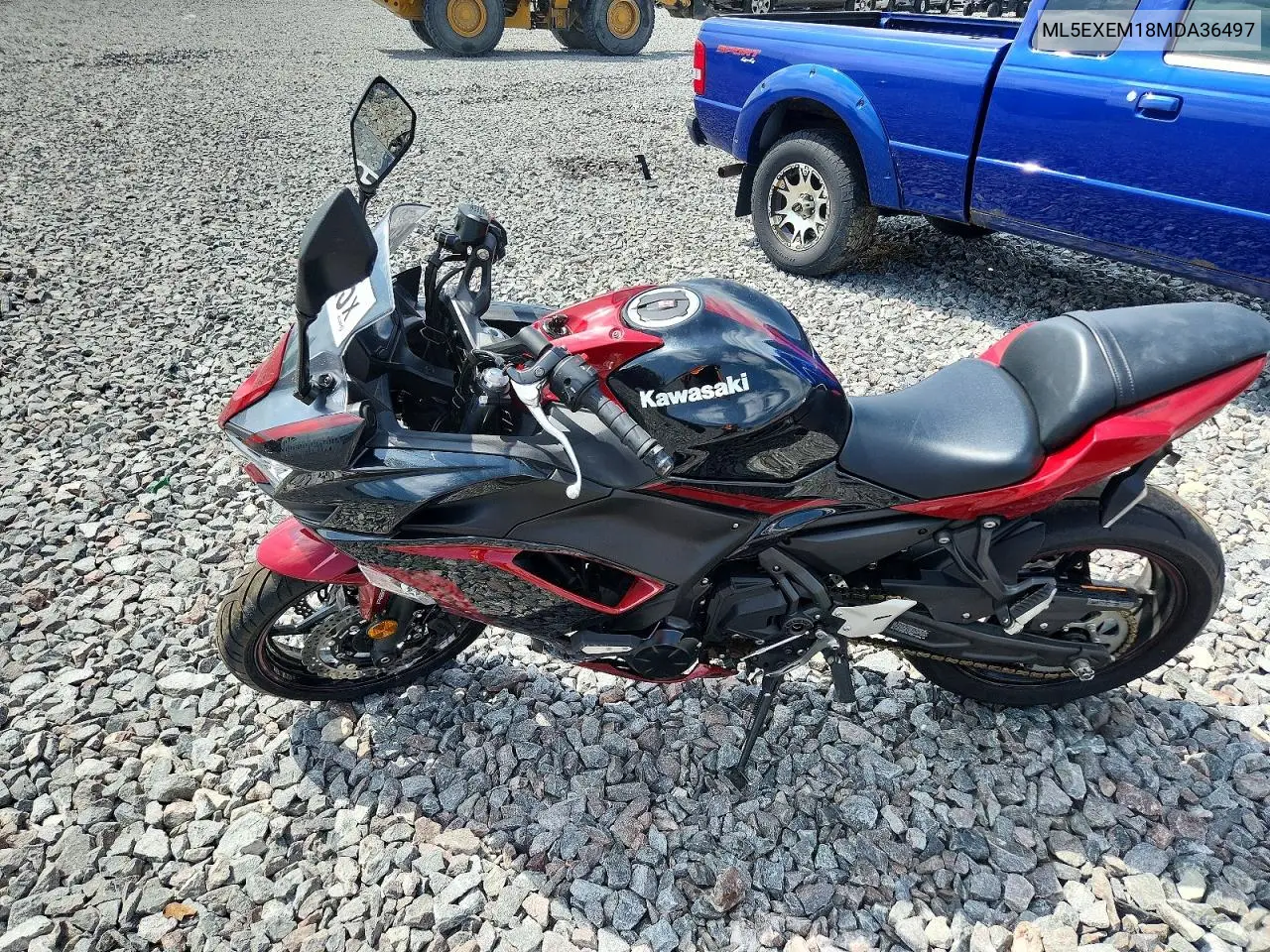 2021 Kawasaki Ex650 M VIN: ML5EXEM18MDA36497 Lot: 85974525