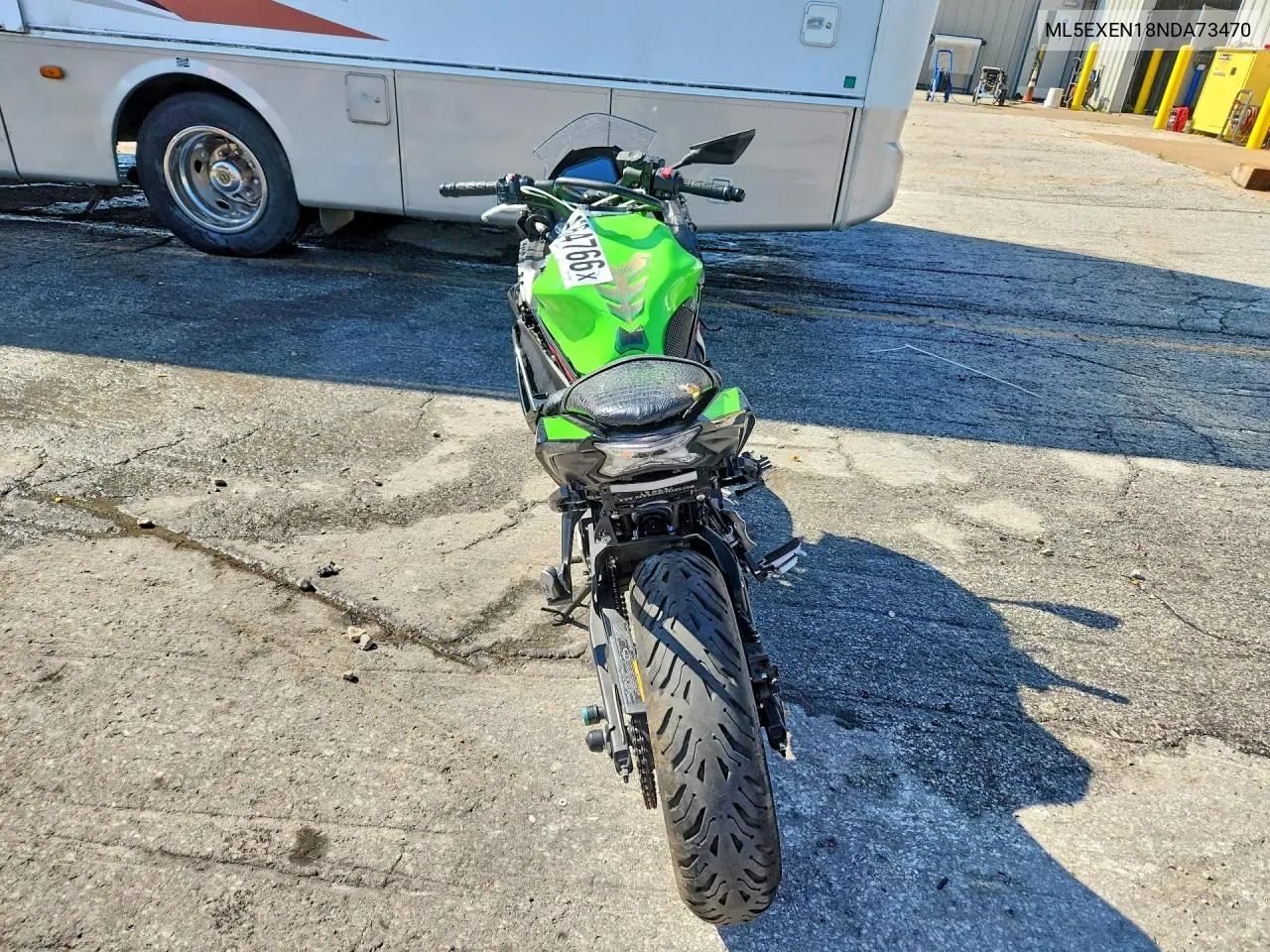 2022 Kawasaki Ex650 N VIN: ML5EXEN18NDA73470 Lot: 60764766