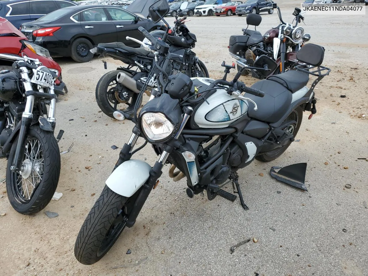 2022 Kawasaki En650 C VIN: JKAENEC11NDA04077 Lot: 72419344