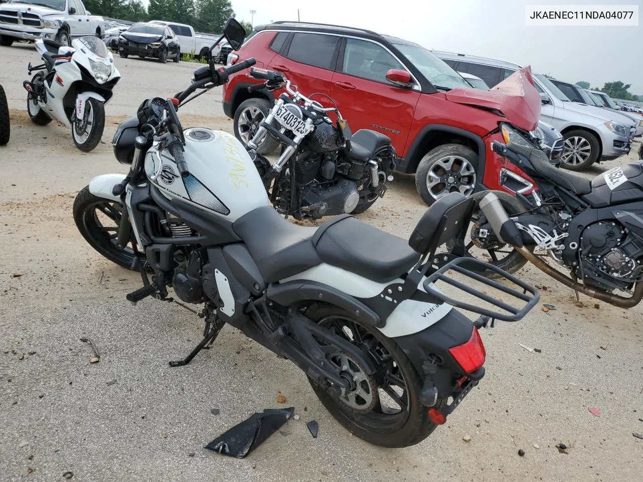 2022 Kawasaki En650 C VIN: JKAENEC11NDA04077 Lot: 72419344