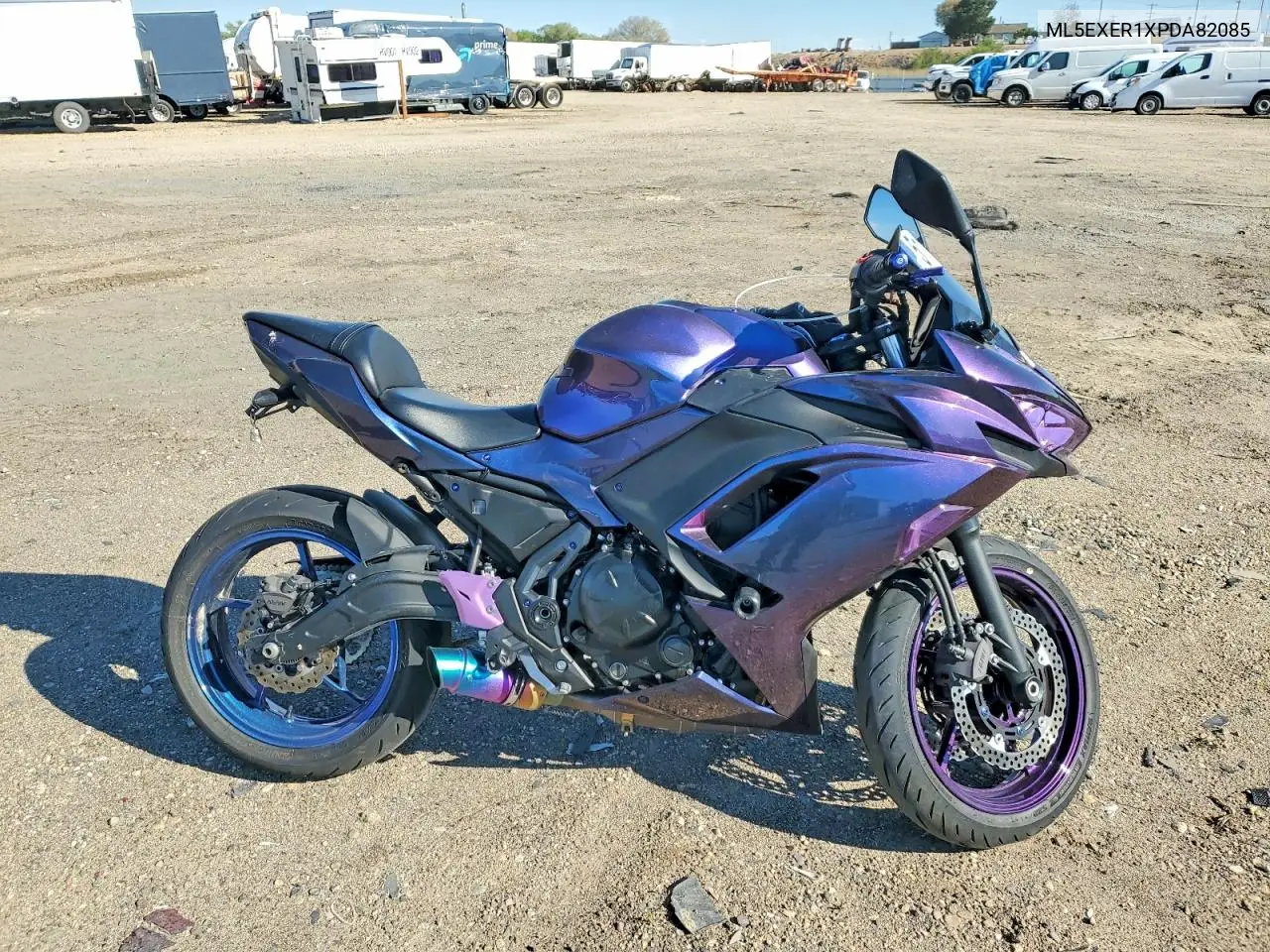 2023 Kawasaki Ex650 VIN: ML5EXER1XPDA82085 Lot: 51199136