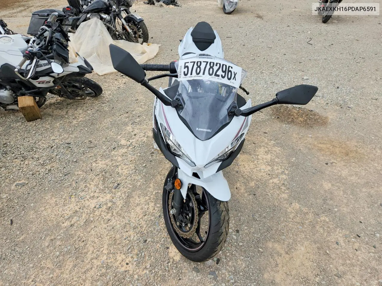2023 Kawasaki Ex400 VIN: JKAEXKH16PDAP6591 Lot: 57878296
