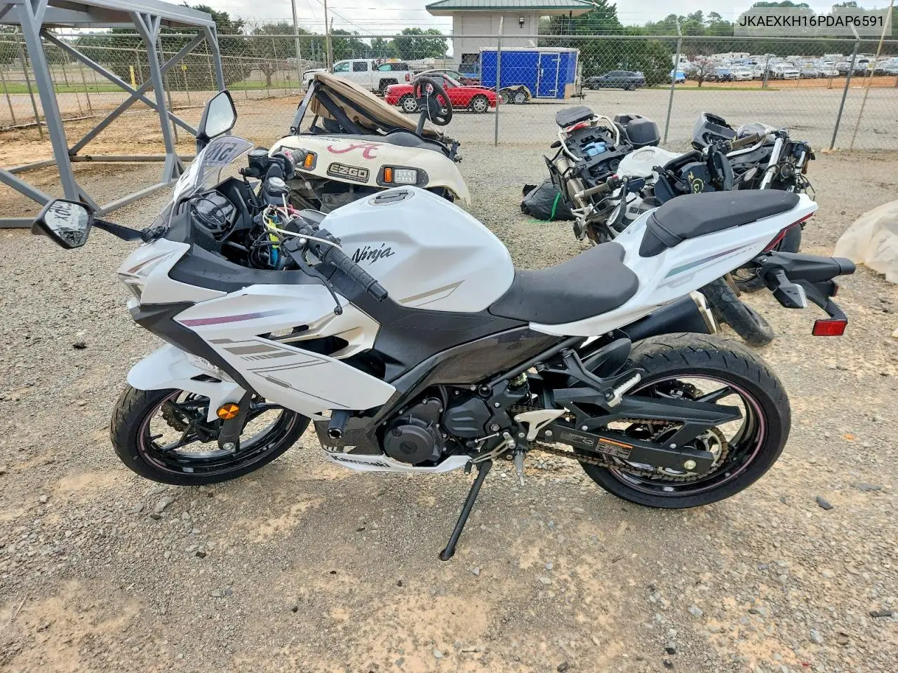 2023 Kawasaki Ex400 VIN: JKAEXKH16PDAP6591 Lot: 57878296