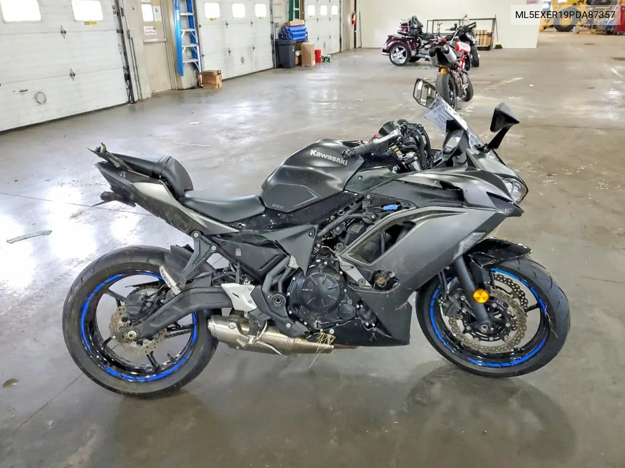 2023 Kawasaki Ex650 R VIN: ML5EXER19PDA87357 Lot: 59265976