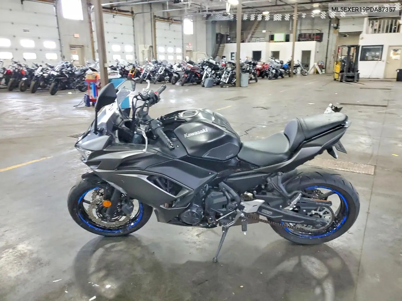 2023 Kawasaki Ex650 R VIN: ML5EXER19PDA87357 Lot: 59265976