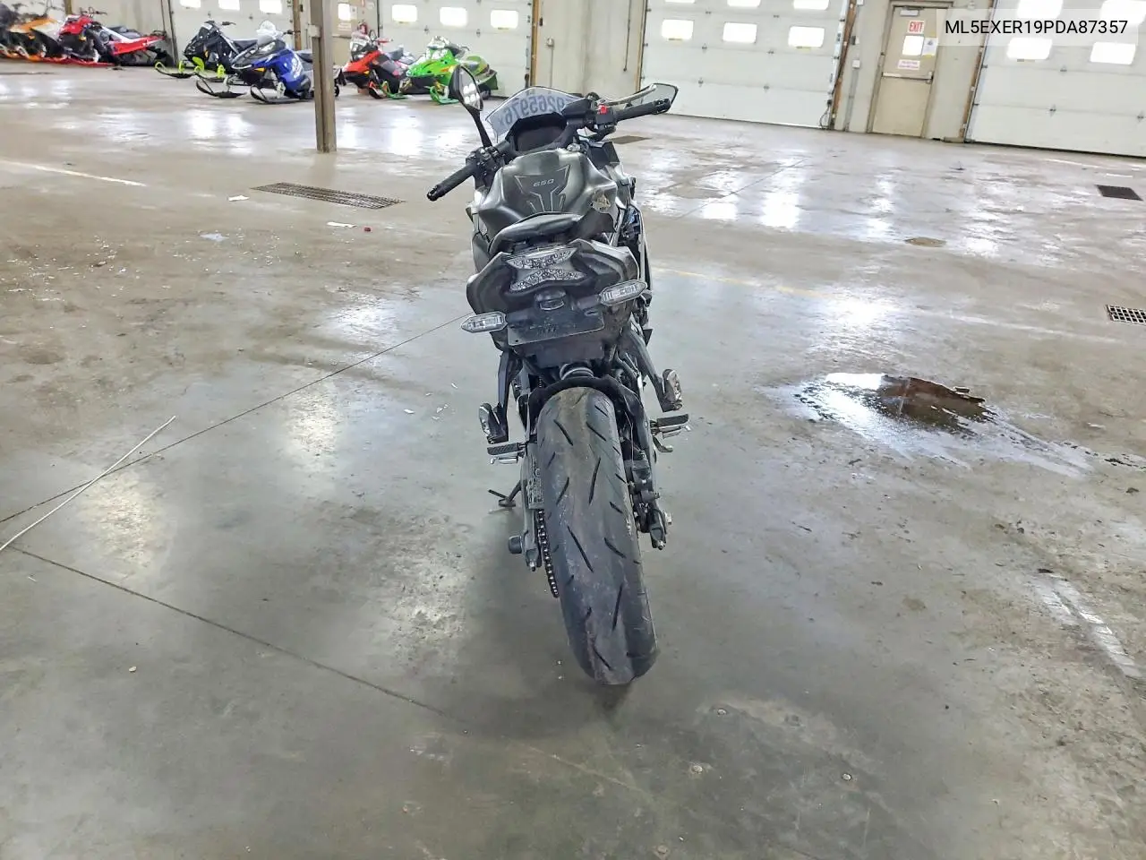 2023 Kawasaki Ex650 R VIN: ML5EXER19PDA87357 Lot: 59265976