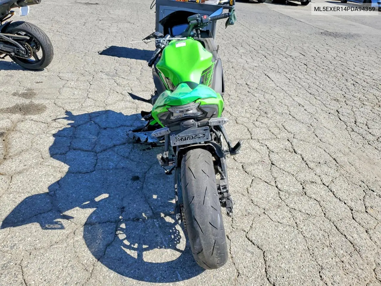 2023 Kawasaki Ex650 R VIN: ML5EXER14PDA94359 Lot: 59718746