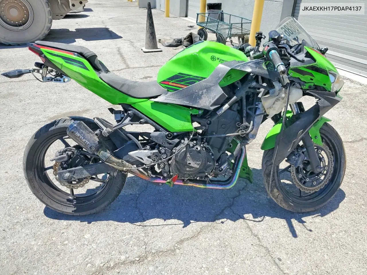 2023 Kawasaki Ex400 VIN: JKAEXKH17PDAP4137 Lot: 60470886