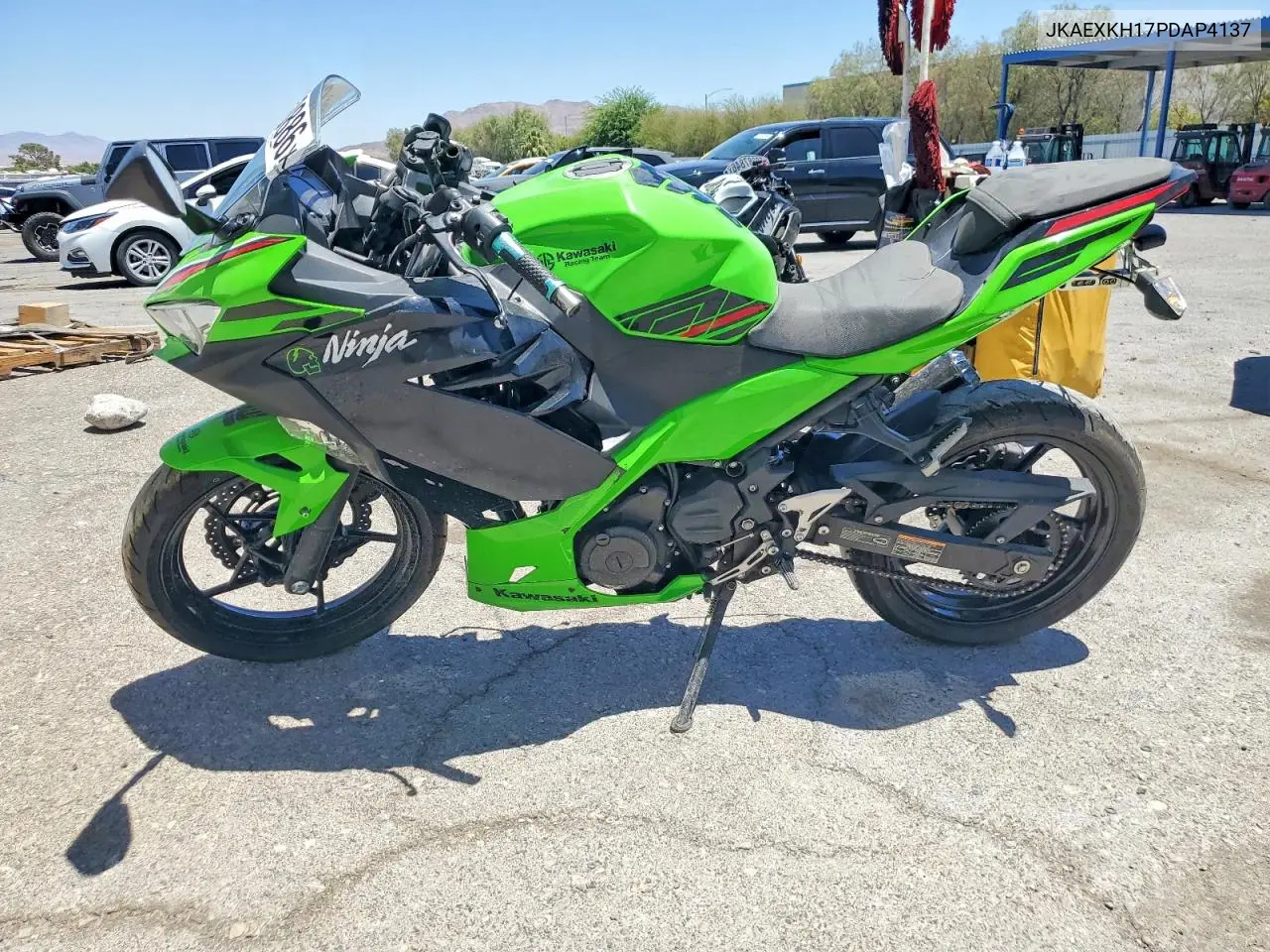 2023 Kawasaki Ex400 VIN: JKAEXKH17PDAP4137 Lot: 60470886