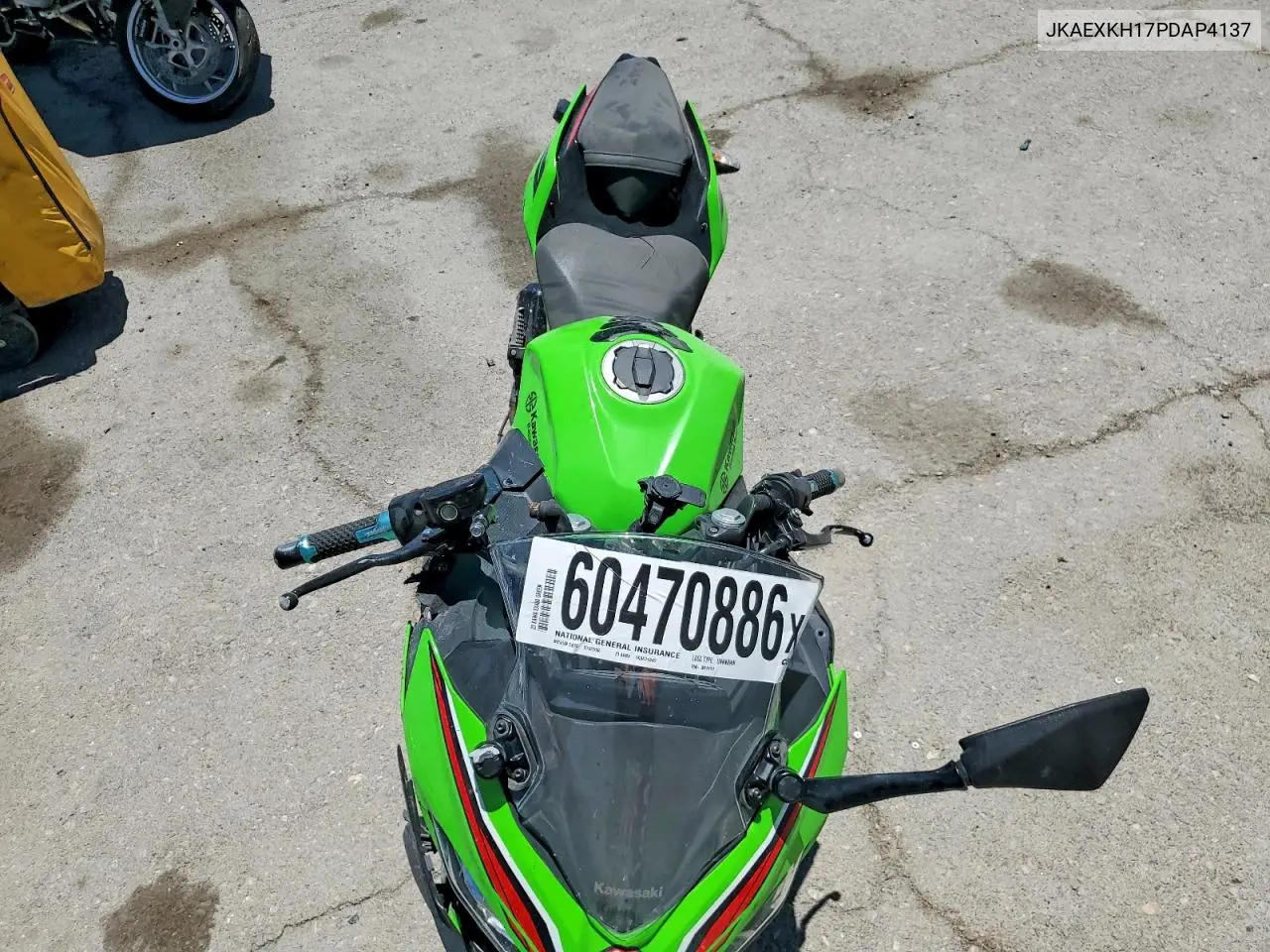 2023 Kawasaki Ex400 VIN: JKAEXKH17PDAP4137 Lot: 60470886