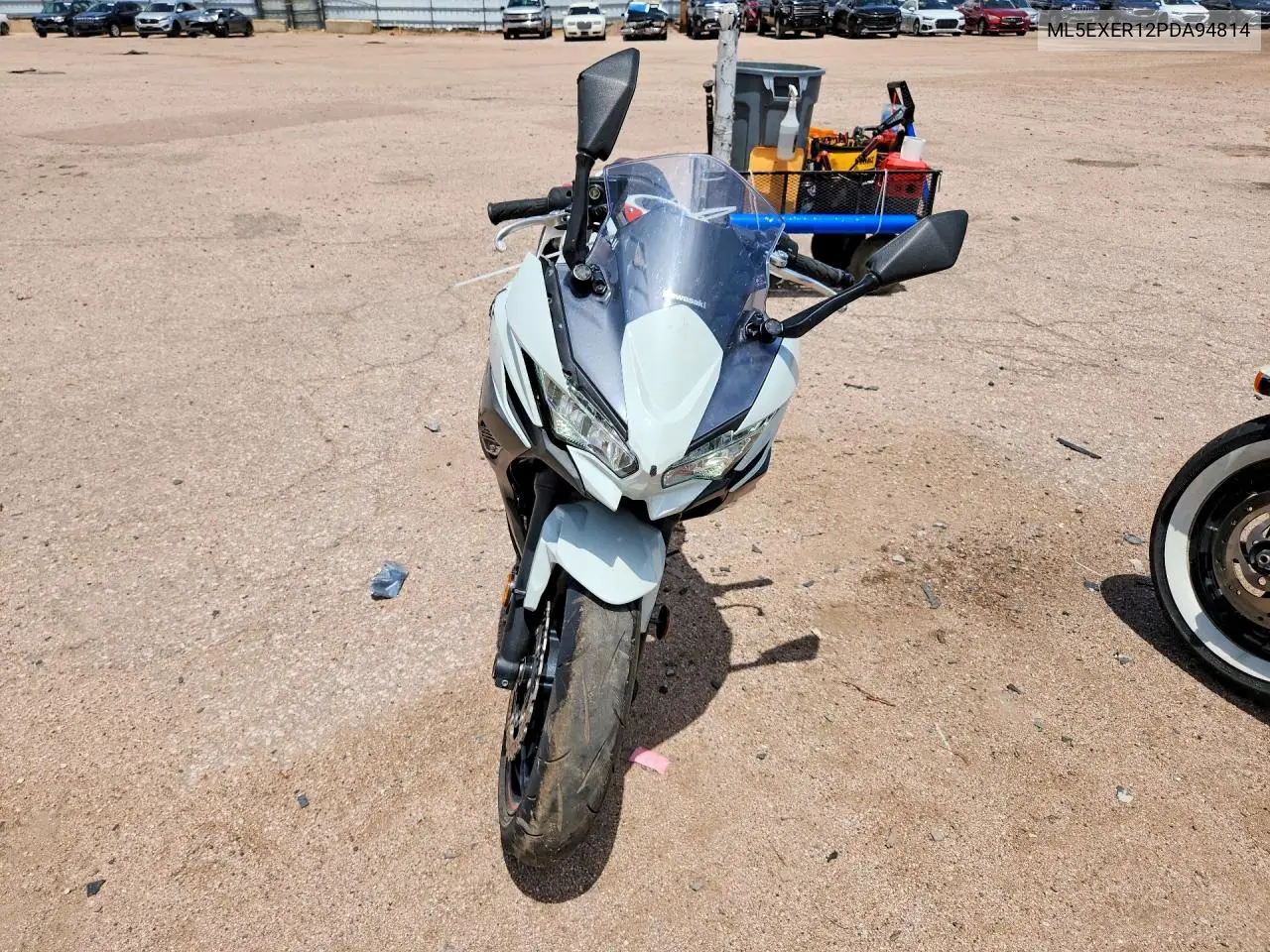 2023 Kawasaki Ex650 R VIN: ML5EXER12PDA94814 Lot: 60679166