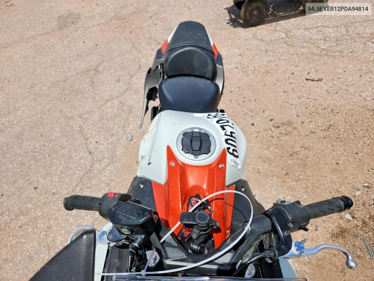 2023 Kawasaki Ex650 R VIN: ML5EXER12PDA94814 Lot: 60679166