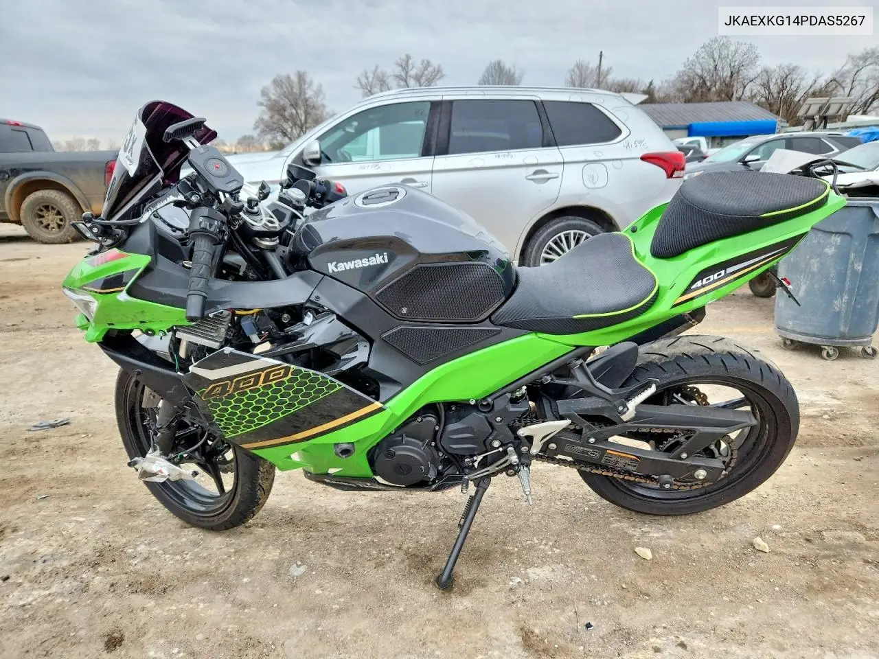2023 Kawasaki Ex400 VIN: JKAEXKG14PDAS5267 Lot: 76772875