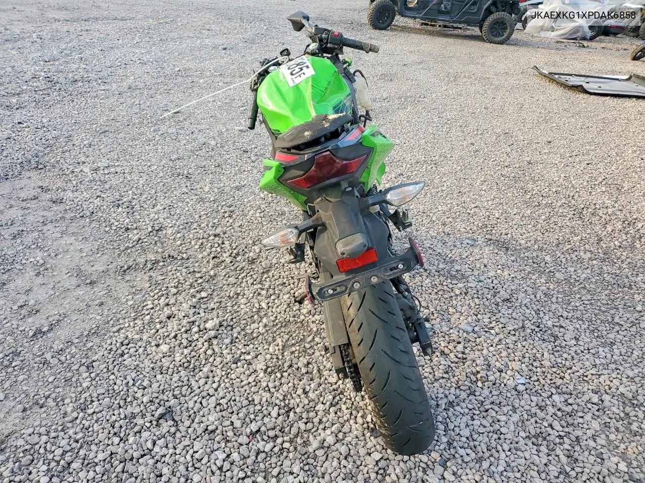 2023 Kawasaki Ex400 VIN: JKAEXKG1XPDAK6858 Lot: 79588585