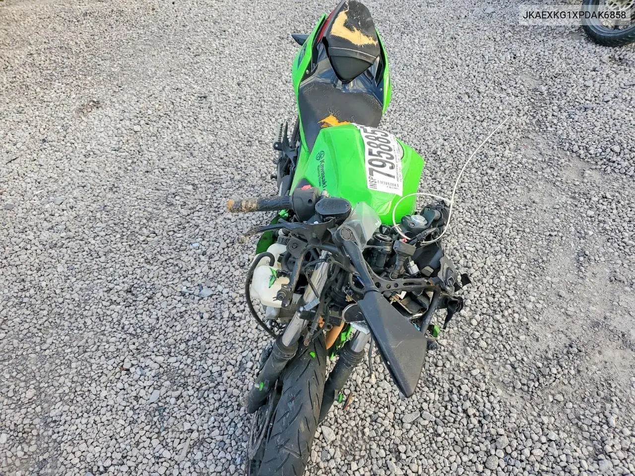 2023 Kawasaki Ex400 VIN: JKAEXKG1XPDAK6858 Lot: 79588585