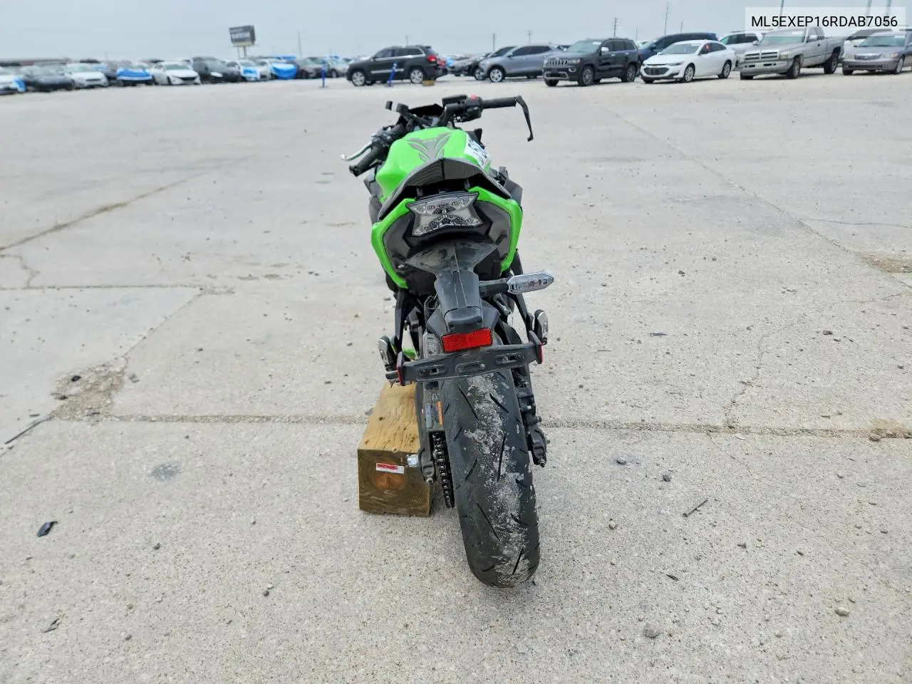 2024 Kawasaki Ex650 P VIN: ML5EXEP16RDAB7056 Lot: 52381576