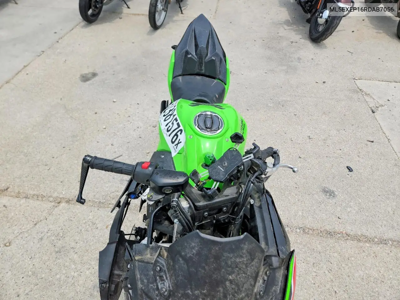 2024 Kawasaki Ex650 P VIN: ML5EXEP16RDAB7056 Lot: 52381576