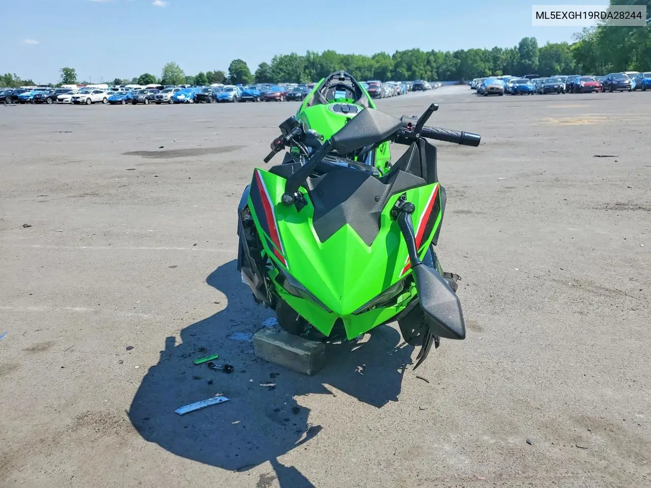 2024 Kawasaki Ex500 H VIN: ML5EXGH19RDA28244 Lot: 54247506