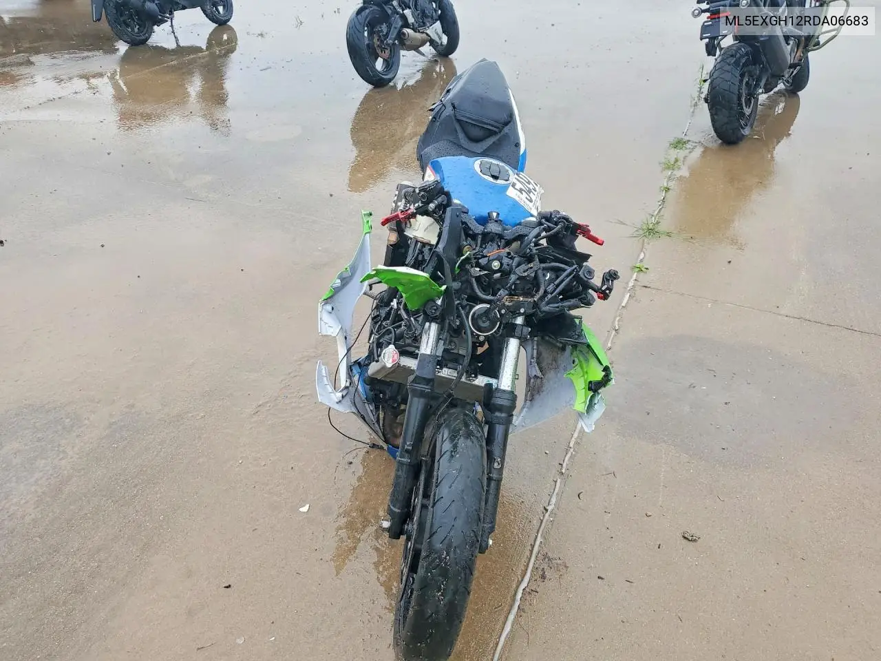 2024 Kawasaki Ex500 H VIN: ML5EXGH12RDA06683 Lot: 54979026