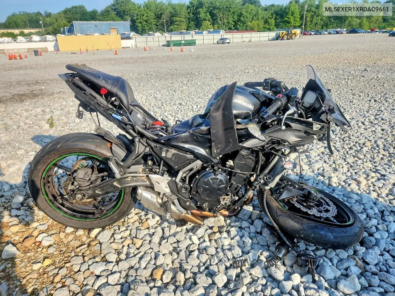 2024 Kawasaki Ex650 R VIN: ML5EXER1XRDAC9661 Lot: 58919016
